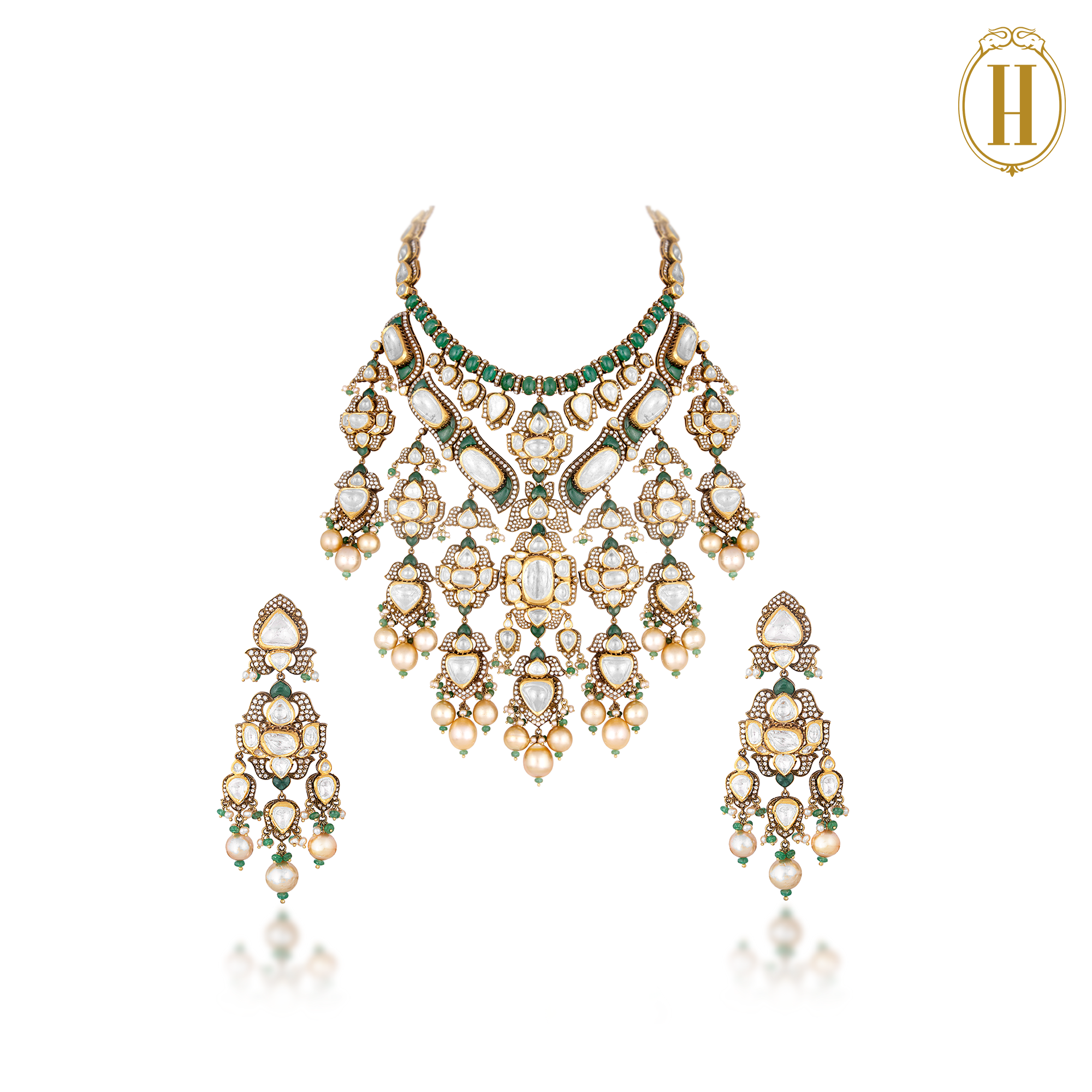 uncut diamonds necklace designs | Fashionworldhub